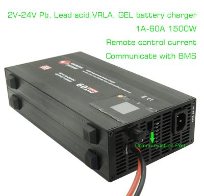 China 2V 12V 24V VRLA AGM Ac To Dc Battery Charger For E-Bike Emotorcycle for sale