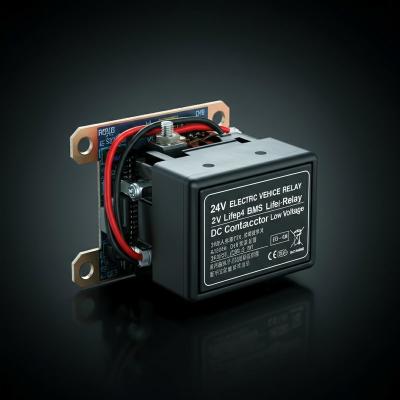 China 24v Electric Vehicle Bms Lifepo4 DC Contactor Relay Low Voltage for sale