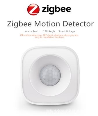 China PIR Detector Security Burglar Alarm Sensor Smart Life APP Control Tuya ZigBee PIR Motion Sensor Wireless Infrared compatible for sale