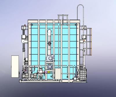 China Eine quadratische Einphasentransformator-Vakuumtrocknungsanlage zu verkaufen