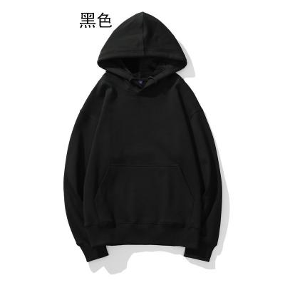 China Anti-wrinkle Korean Version casual High-quality Solid Color Autumn and Winter Explosion for Women and Men Soft Warm Puff Printing Hoodie for sale