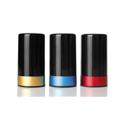 China No Leakage Hot Selling Portable Electric Blue Red Wine Bottle Corks Automatic Vacuum Wine Saver for sale