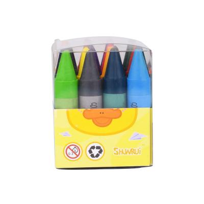 China Bright Colors 20 Jumbo Colored Pencils Packing PVC Case Non Toxic Pencils Customized for sale