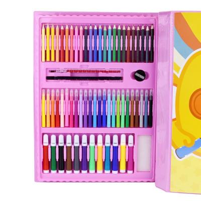 China Kids Drawing Toys 208 Pastel Art Set Hot Selling Factory Art Set PVC Box Package for sale