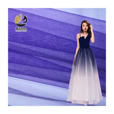 China Other Interesting Design China Supplier Purple 100% Polyester Dress Soft Tulle Fabric for sale