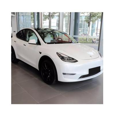 China Tesla 2021 Pure Leather Electric Car Panoramic Sunroof Shocking Price Y Model Y For Students And Adults for sale