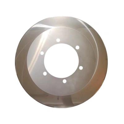 China Factory Industrial Tungsten Carbide Steel Round Blade Cut For Corrugated Plastic Sheet Paper Sheet for sale