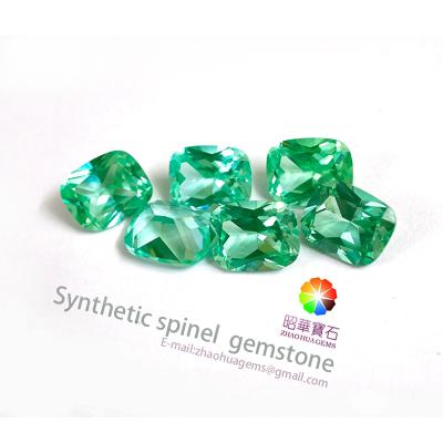 China Emerald Green Synthetic Spinel Brazil Green Synthetic Spinel for sale