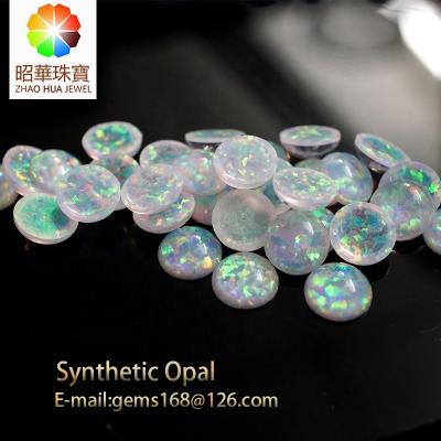 China Synthetic Opal Cheap Synthetic Opal Gemstone White Opal for sale