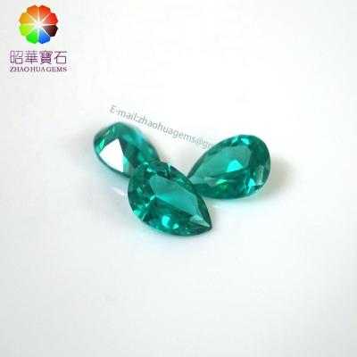 China Loose Gemstone Wuzhou Gemstone Garnet Paraiba Tourmaline Yttrium Aluminum Pear Yttrium Aluminum Garnet for sale