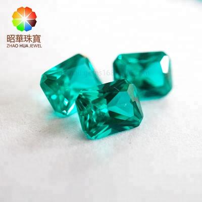 China 12*10mm Rectangle Paraiba Tourmaline Aluminum Garnet Yttrium Gemstone Wuzhou Gemstone Aluminum Garnet for sale