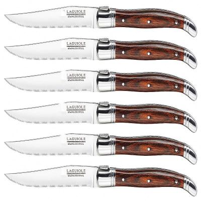 China Viable Solo Explorer Steak Knives Laguiole for sale