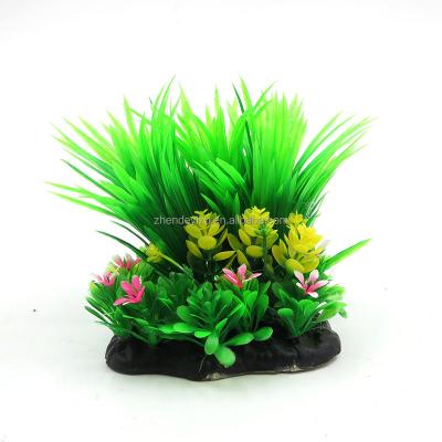 China artificial plastic aquarium decor, plastic aquarium plants, artificial plastic plants for aquarium decoration for sale