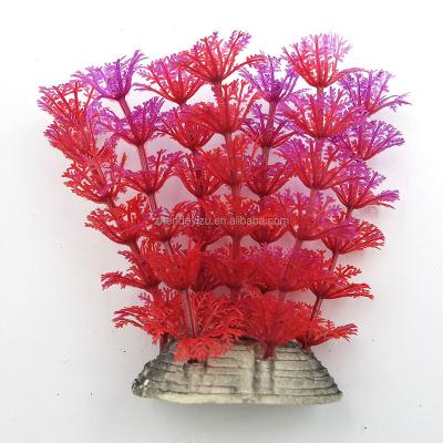 China artificial plastic aquarium decor, plastic aquarium plants, artificial plastic plants for aquarium decoration for sale