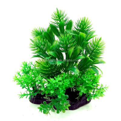 China plastic aquarium accessories, aquarium plastic plants, artificial plastic plants for aquarium decoration for sale