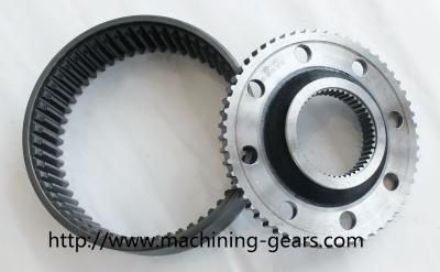 China Reducer Parts Internal Spur Gear Wheels With Aluminium Alloys / Copper Alloys for sale