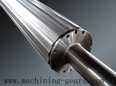 China Industrial Heavy Duty Steel Rollers , Precision Stainless Steel Conveyor Rollers for sale