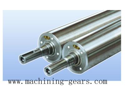 China Precision Industrial Steel Rollers Printing Machinery Roller Guide Wheels for sale