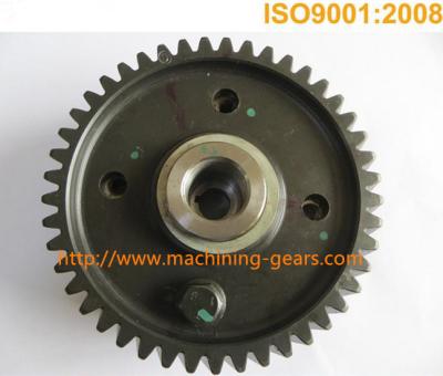 China Industrial Machinery Metal Spur Gear / Cylindrical Spur Helical Gear for sale