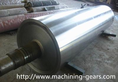 China Standard Printing Press Industrial Steel Rollers 1,600mm Diameter for sale