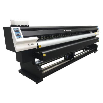 China Yinstar S3200 CE Printer 3.2m XP600 ENV I3200 cable sticker printer 3.2m head digital eco large format print shops solvent printing machine for sale