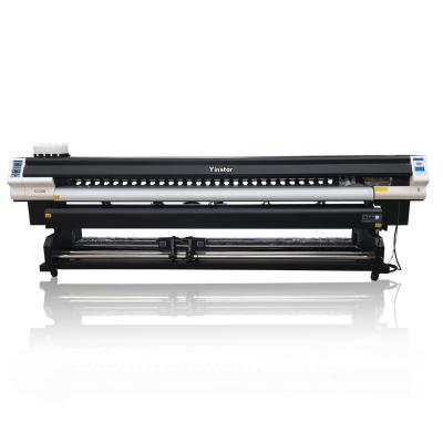 China Yinstar S3200 3.2m large format head I3200 digital eco solvent industrial printer sublimation printing shops CE with CE produced in Yinstar for sale