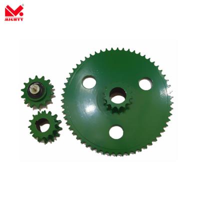 China Factory EU 08B 10B 12B 16B standard steel roller chain sprockets with C45 material and harden teeth for sale