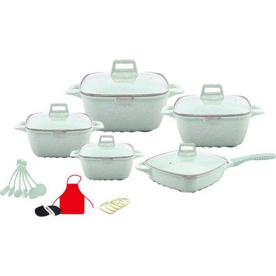 China Sustainable high quality kitchenware set cookware cookware sets 25pieces non-stick kitchen set for sale