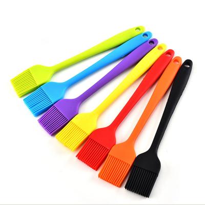 China DIY Kitchen Tool Silicone Baking Use Oil Stocked Brush Cooking Tools Utensils Kitchen Accessories For Resturatant for sale