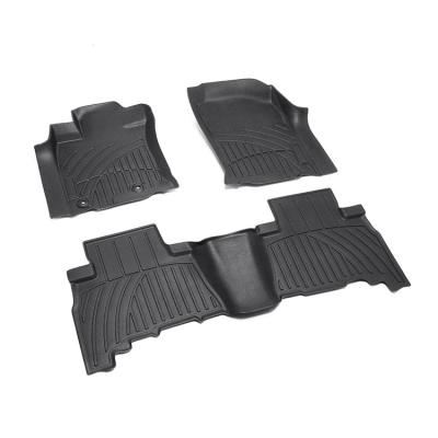 China Customized Eco-friendly Waterproof/Dustproof/Anti-slip/Easy to Clean Car Rubber Flooring Carpet Mats for Sale for sale