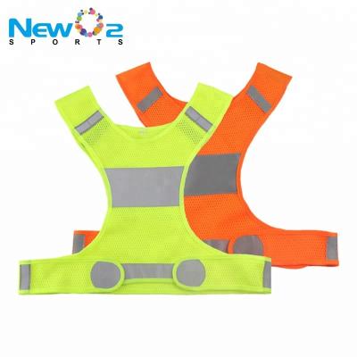 China Hi Vis Reflective For Night Safety New Design Adjustable Waist Visibility Night Safety Reflective Vest for sale