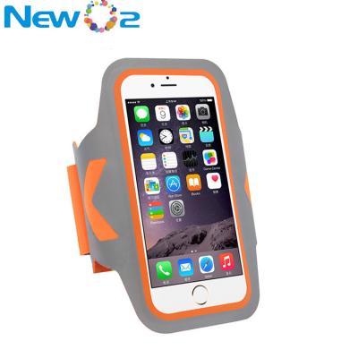 China Lightweight Reflective Armband Phone Case For Night Sports Neoprene Sports Cell Phone Reflective Armband For Mobile Phone for sale