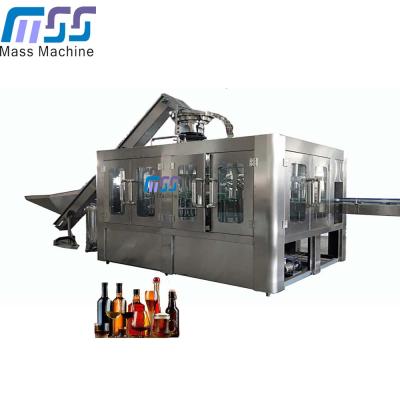 China Automatic Beverage Liquor/Red Wine Bottle Juice/Whiskey/Braza/Vodka Filling Machine Filling for sale