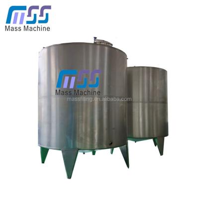 China Food Chemical Pharmacy 10T Water Tanks Stainless Steel Tanks Pure Water Tank for sale