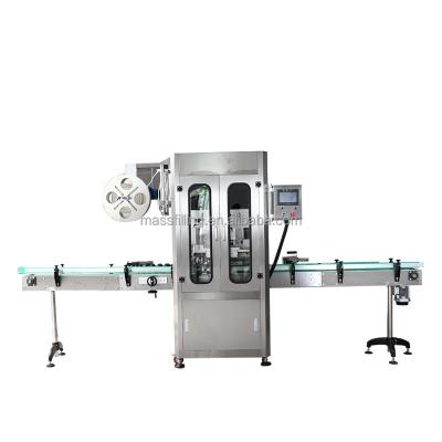 China High Quality Full Automatic Bottle Beverage Bottle Shrink Sleeve PET Labeling Machine For PVC Label for sale