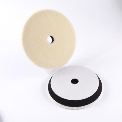 China Strong Durability Factory Selling Durable Wool Car Refill Polishing Pads Disc Polishing Pad for sale