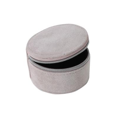 China High Quality Handmade Velvet Jewelry Cufflink Box for sale