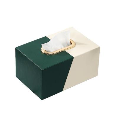 China Factory Customized Style Handmade Wholesale Office Car Tissue Color Matching Paper Box for sale