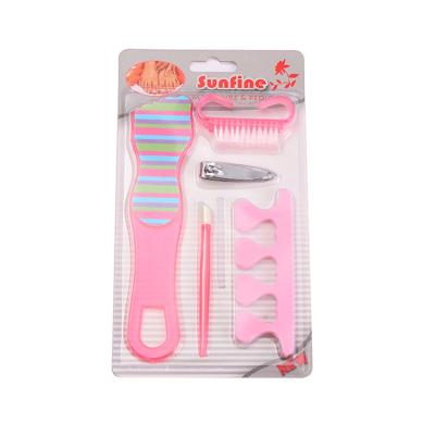 China Modern Wholesale Disposable Nail Clipper Set Manicure Pedicure Set Foot Tools For Pedicure for sale