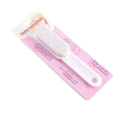 China Wholesale Modern Remover Pedicure Plastic Callus Pumice Stone Foot File With Long Handle for sale