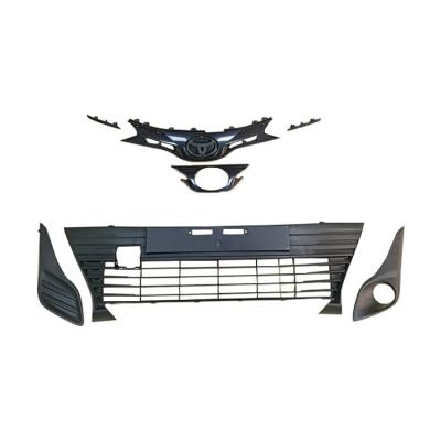 China Good Quality Vios 20109 Front Bumper Fog Lamp Grille Black Cover For Toyota Yaris Vitz 2019 2020 2021 for sale