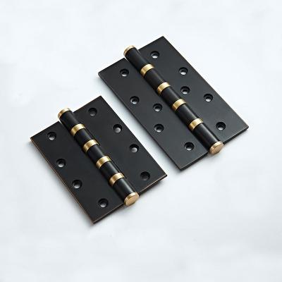 China Modern high quality american style furniture black brass door hinge D-0305 for sale