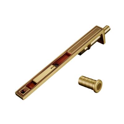 China Brass bolts for wooden door, 8 inch insert door bolt WH-0005 WH-0001 for sale