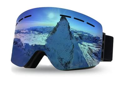 Chine Ski Goggles Sport Eyewear sphérique magnétique Frameless fait sur commande à vendre