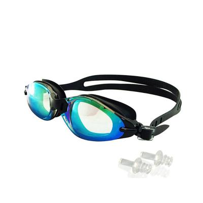 Chine 2021 lunettes de natation UV de revêtement de miroir de protection de nouveau de sports brouillard imperméable de lunettes anti à vendre