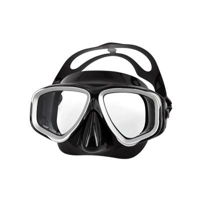 China Waterproof Silicone Strap Scuba Diving Goggles For Kids for sale