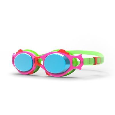 China 2020 Hot Multiple Color Anti-Fog Silicone Kids Swim Glasses Goggles for sale