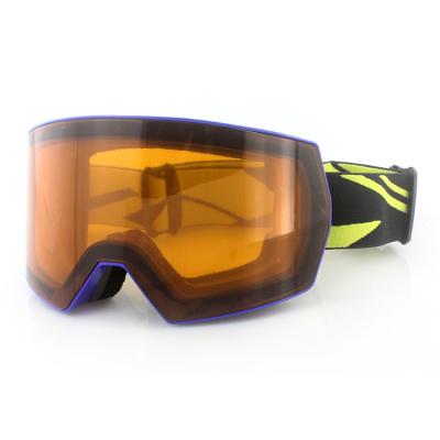 Chine Cadre Ski Snowboard Goggles Anti - lentilles sphériques de TPU de double couche de brouillard à vendre