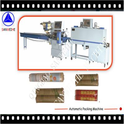 China SGS Long Dry Noodle Verpackungsmaschine 220V Auto Shrink Wrapping Machine zu verkaufen