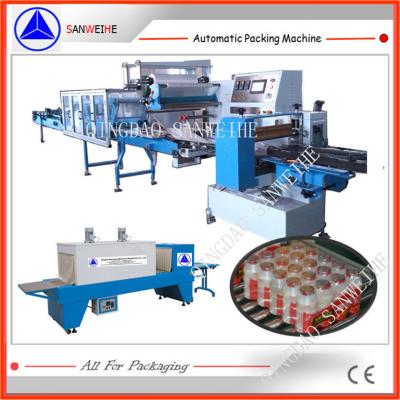 Κίνα SWSF 800 Shrink Wrap Packing Machine Collective Bottles Auto Shrink Wrapping Machine προς πώληση